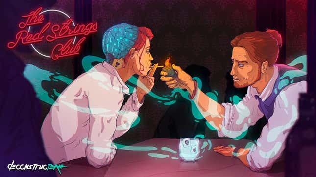 A Cyberpunk Game Where You Manipulate People With Alcohol