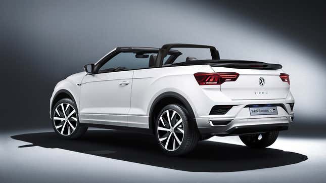 Image for article titled VW&#39;s T-Roc Cabriolet Needs A Roll Bar