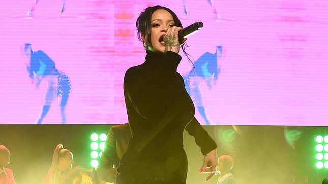 Rihanna performs during Rihanna’s 5th Annual Diamond Ball Benefitting The Clara Lionel Foundation on September 12, 2019 in New York City.