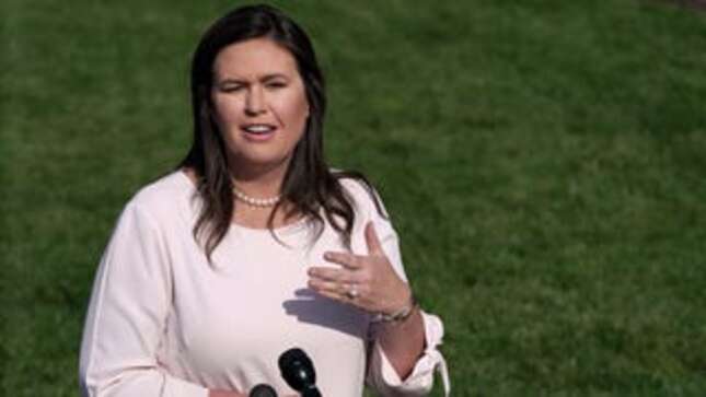 Image for article titled Say Hello to Sarah Huckabee Sanders, Fox News Contributor