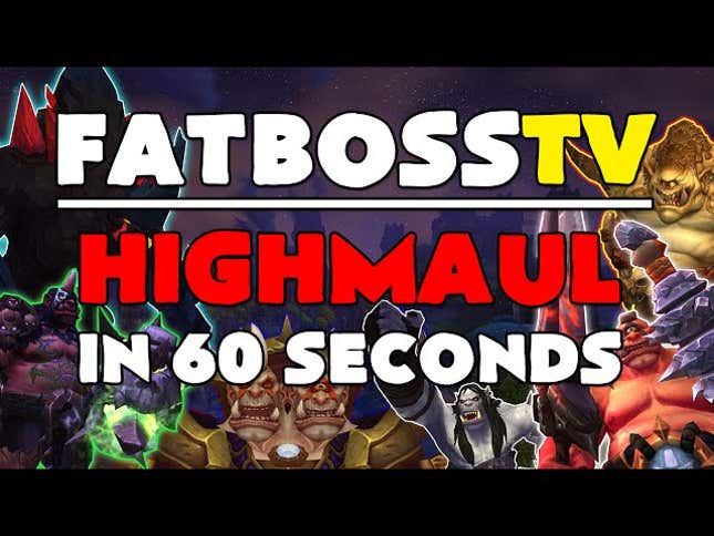 <i>Warlords of Draenor</i>'s Raid Bosses Summarized In 60 Seconds
