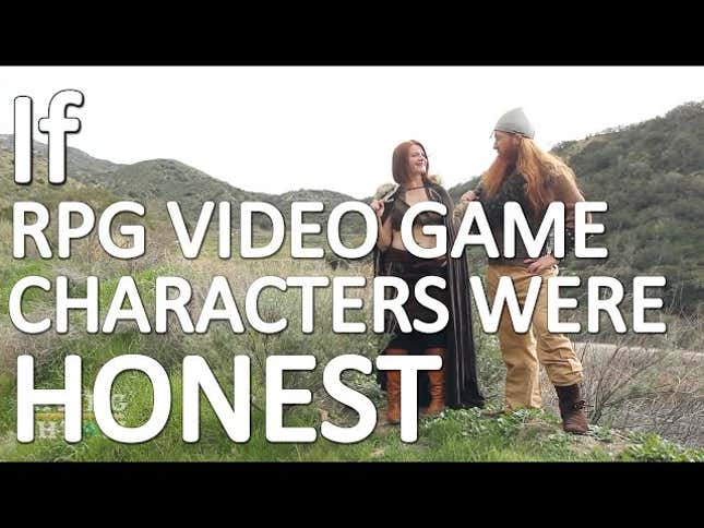 A Short Film About RPG Characters Who Actually Tell The Truth