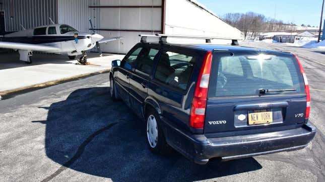 Image for article titled Buy This Volvo V70 For $20 Million, Get A Free License Plate (Updated)