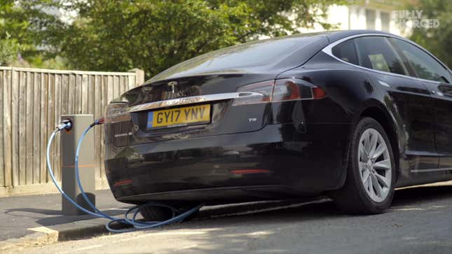 Image for article titled This British Startup May Have Solved Urban EV Charging