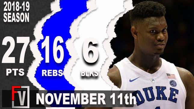 Zion Williamson Spent Veterans Day Disrespecting The Troops