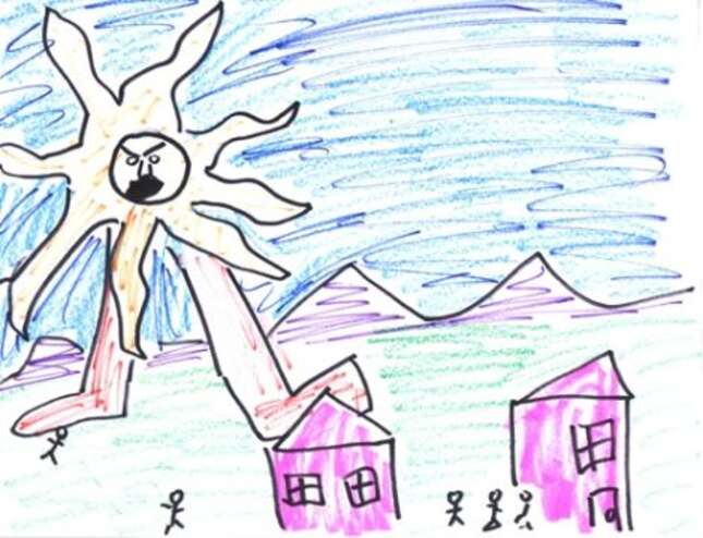 U.S. Children Still Traumatized - Drawing 6