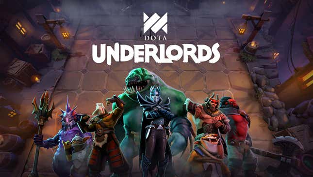 Image for article titled Valve&#39;s Auto Chess Game Is Called Dota Underlords, Open Beta Next Week