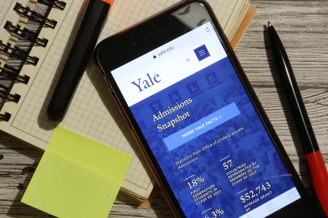 DOJ Drops Discrimination Lawsuit Against Yale