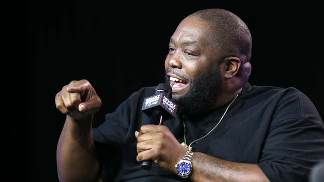 Killer Mike speaks onstage at the REVOLT X AT&amp;T 3-Day Summit on October 25, 2019, in Los Angeles, California.