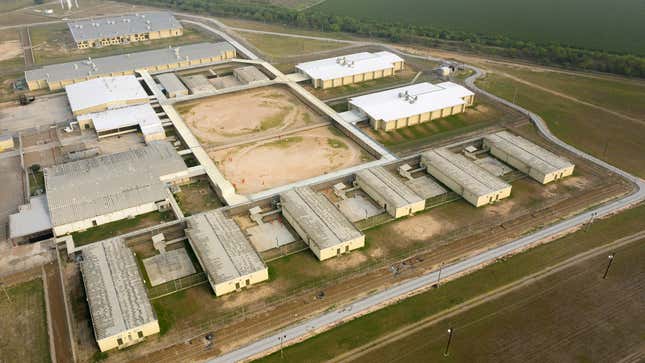 East Hidalgo Detention Center, La Villa, Texas.
