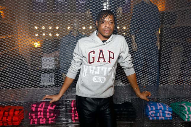 Telfar Clemens attends the Gap X Telfar Party during  Menswear Fall/Winter 2020-2021 in Paris Fashion Week on January 16, 2020, in Paris, France.