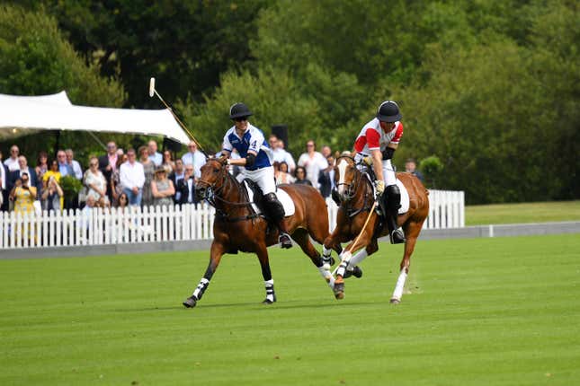 Image for article titled William and Harry and Their Families Went to a Polo Match and Conspicuously Got Along