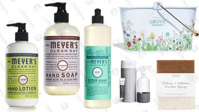 FREE (With $20 Purchase) Mrs. Meyers Gift Set | Grove | Automatically adds $20 of items to cart, but you can replace them with anything you want