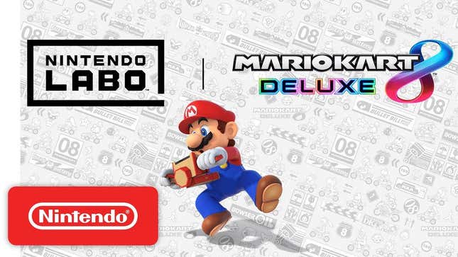 <i>Mario Kart 8 Deluxe </i>Now Supports Nintendo Labo