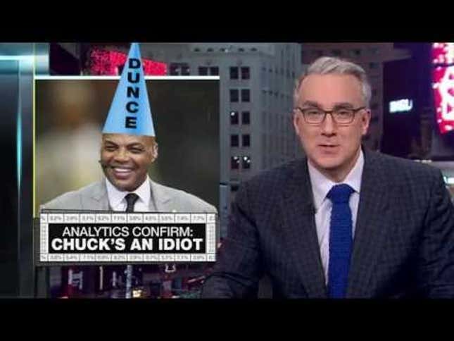 Keith Olbermann Uppercuts Charles Barkley Into An Erupting Volcano
