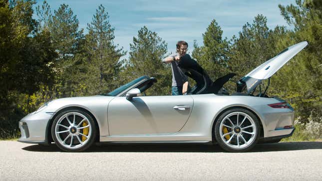 Image for article titled Putting Up the Roof on the $274,500 Porsche 911 Speedster Is Surprisingly Involved