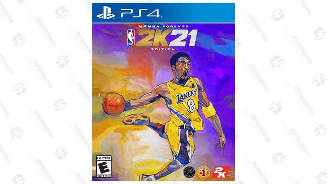 

NBA 2K21 Mamba Forever Edition (Switch) | $50 | Amazon
NBA 2K21 Mamba Forever Edition (PS4) | $50 | Amazon
NBA 2K21 Mamba Forever Edition (PS5) | $50 | Amazon
NBA 2K21 Mamba Forever Edition (Xbox One) | $50 | Amazon
NBA 2K21 Mamba Forever Edition (Xbox SX) | $50 | Amazon 