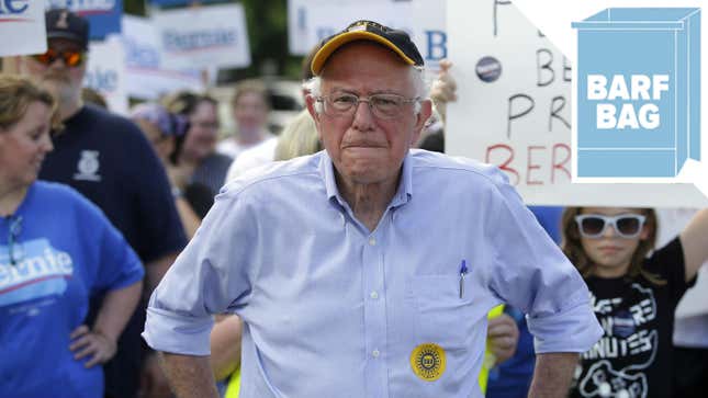 Image for article titled Bernie Sanders Is Not Here to Make Friends
