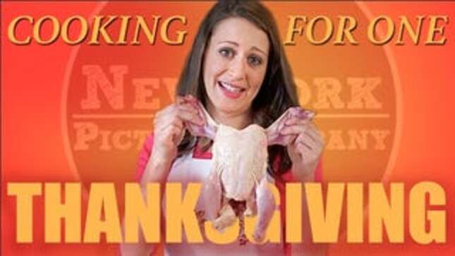 Let This Sad Lonely Chef Teach You How to Make Thanksgiving Dinner
