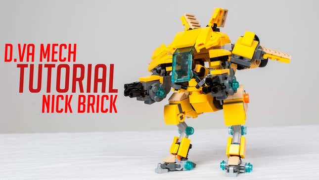 Build Your Own Lego <i>Overwatch</i> <em></em>D.Va Mech