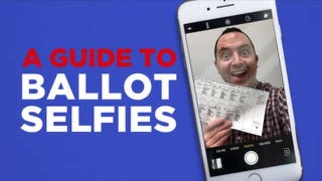 A Guide to Taking Safe and Legal Ballot Selfies
