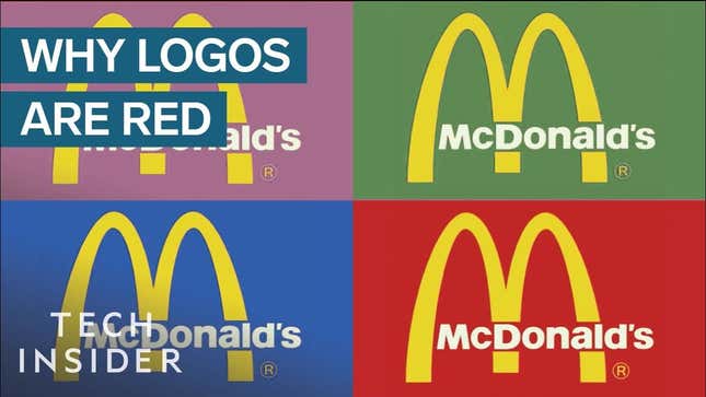 TIL why most fast food logos are red