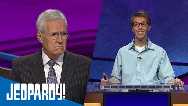 Alex Trebek basically shoved a bunch of nerds in lockers on last night’s <i>Jeopardy! </i>