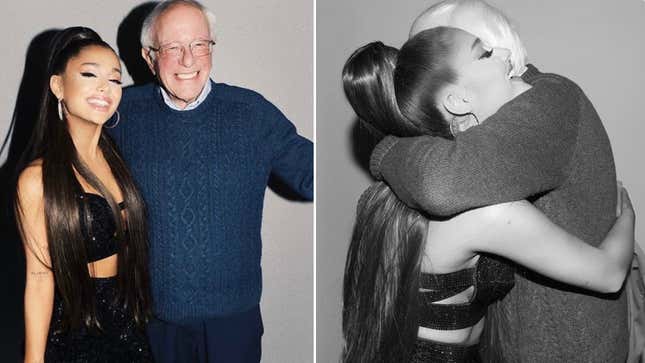 Image for article titled Ariana Feels the Bern