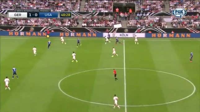 Mix Diskerud Bicycle-Kicks In Goal; USMNT Is Kinda Hanging With Germany