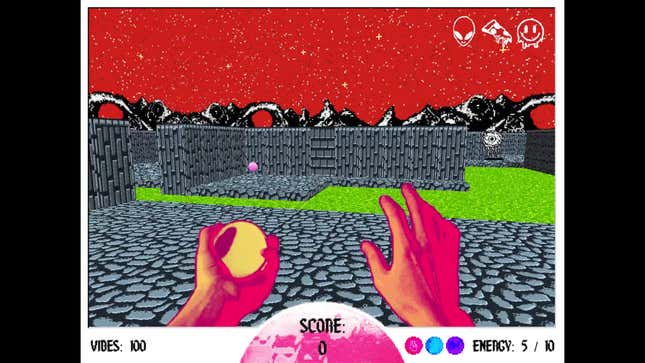 An Eye-Popping Neon Throwback To Classic Shooters<em></em>