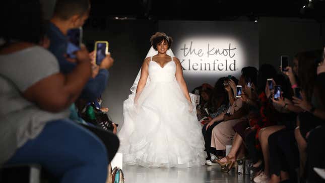 Image for article titled Dream Come True: The Knot and Kleinfeld Teamed Up at The CurvyCon 2019 to Ensure All Brides Feel the Love