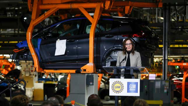 GM CEO Mary Barra