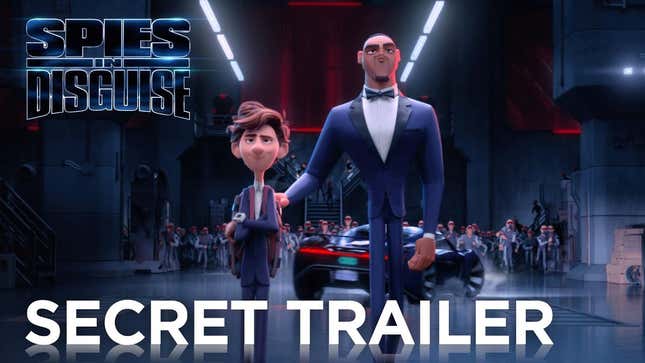 <i>Spies In Disguise</i> releases Super Secret Trailer to the world