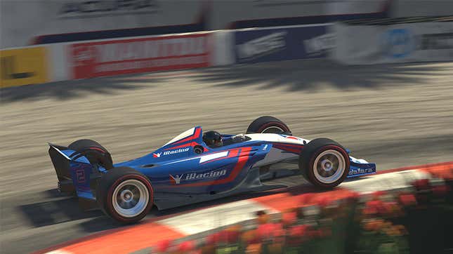 Image for article titled iRacing&#39;s New Dallara iR-01 Combines Everything You Love About Modern And Retro Open-Wheel Racing