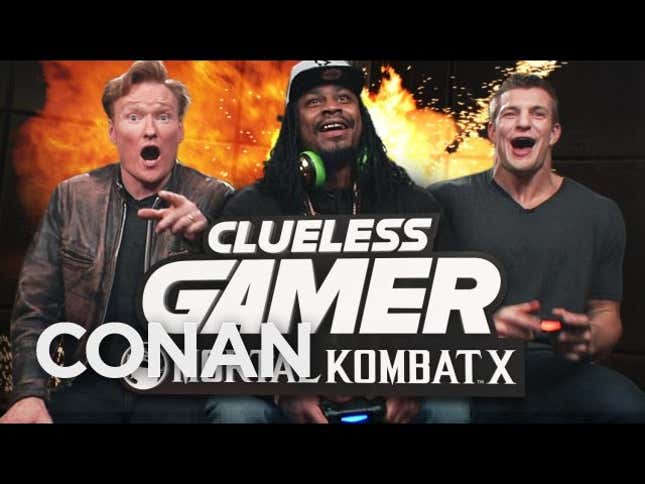 Marshawn Lynch Can’t Handle <i>Mortal Kombat X</i>'s Fatalities
