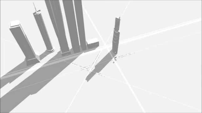 A City-Building Game Of The Future, With Giant Buildings & Flying Cars