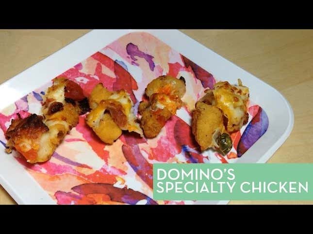 Domino's Fried Chicken Crust Pizza: The Snacktaku Review