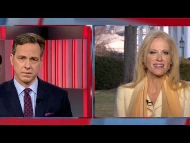 The Jake Tapper Interview That Crushed Kellyanne Conway’s Soul