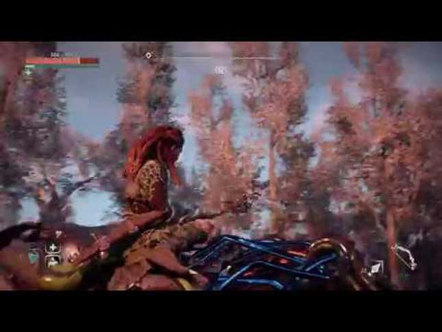 I'm Just Saying, Look At How <i>Horizon</i>'s Protagonist Turns Around On Horseback