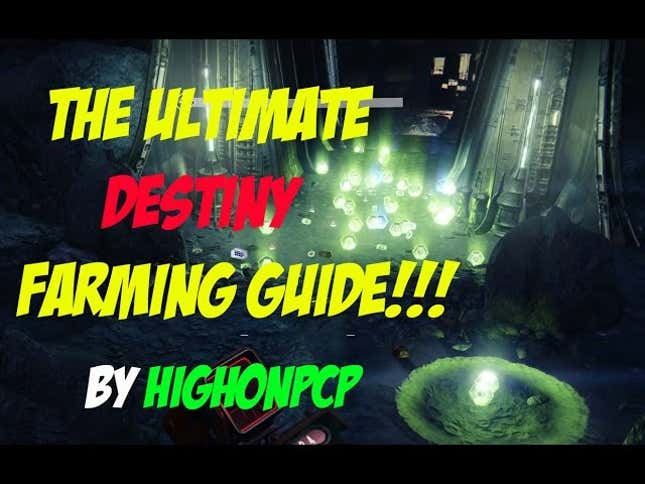 How To Trick <em>Destiny</em> Into Helping You Farm Tons Of Loot