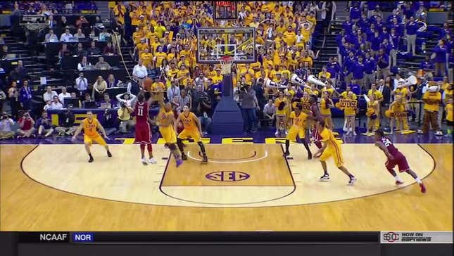 Isaiah Cousins Hits Late Jumper To Push Oklahoma Past LSU