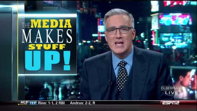 Keith Olbermann's New Show Is Entertaining. Should We Be Surprised?