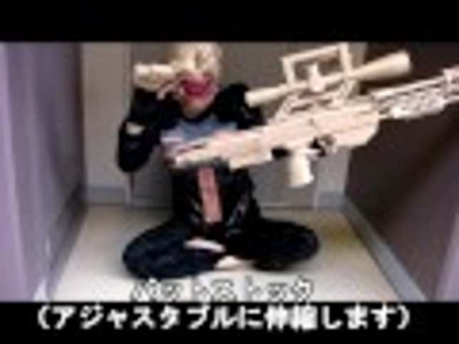 Perhaps the Best Cardboard Gun You'll Ever See