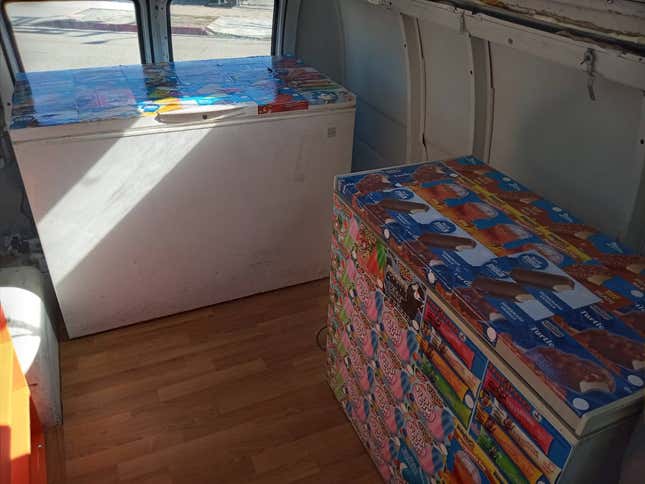 Image for article titled At $6,500, Would You Start A New Career With This 1999 Dodge Ram Ice Cream Van?