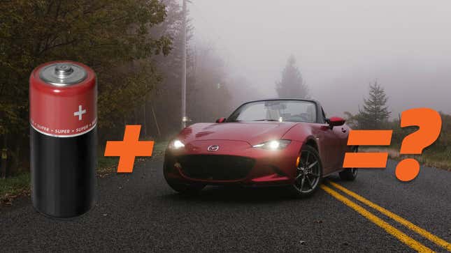 Image for article titled Is Electric The Answer For The Mazda Miata?