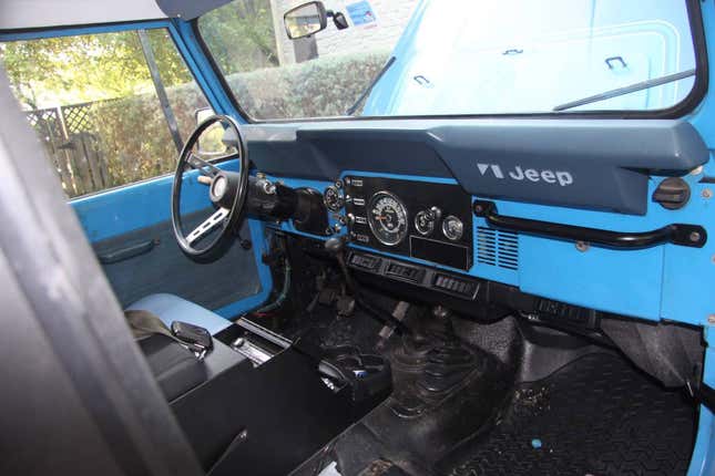 Image for article titled At $9,500, Could This 1976 Jeep CJ7 “Levi’s Edition” Be Your Blue Jean Queen?