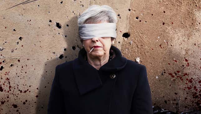 Image for article titled Theresa May Narrowly Manages To Survive Parliamentary Firing Squad
