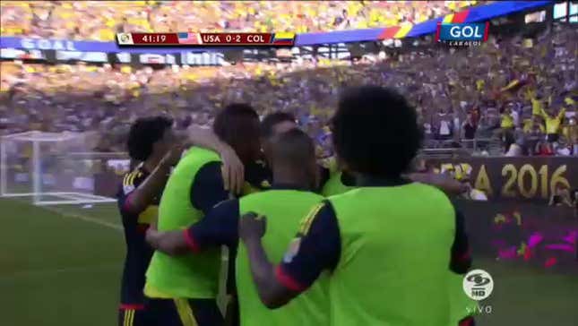 Colombia Take 2-0 Lead; At Least We Get The Heavy Metal Goal Call