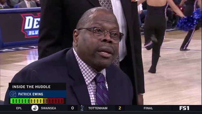 Patrick Ewing Gets Brutally Honest With A Georgetown Player