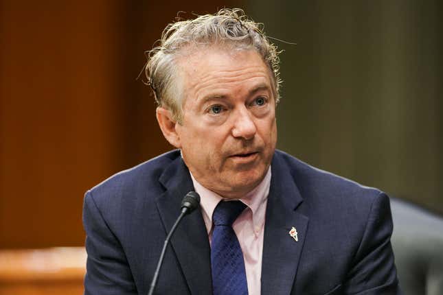 Image for article titled Rand Paul Claims Democrats Created Jim Crow and Are Responsible for Beating John Lewis. Rand Paul Is an Idiot